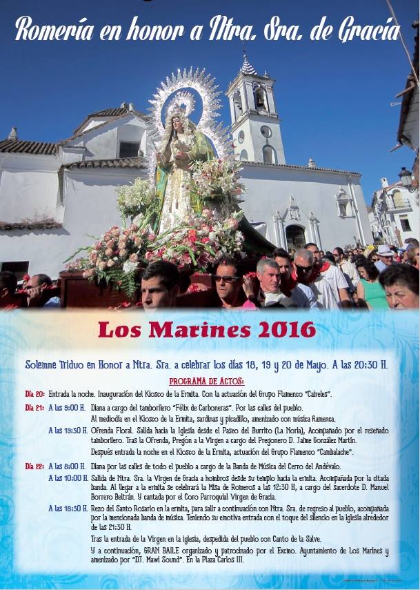 Romería de Nuestra Señora de Gracia 2016 Los Marines